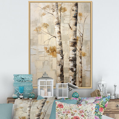 " Minimalism Tree Birch IV "