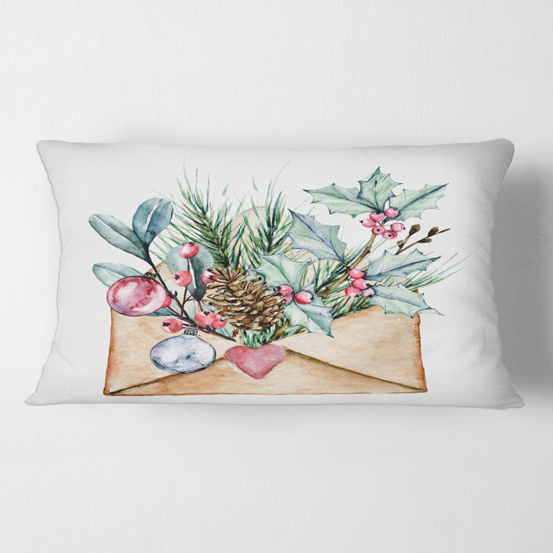 Floral Throw Pillow