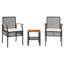 Ensemble bistro avec coussins 3 pièces Dakota Fields-459830326-459830325