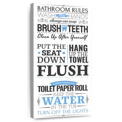 Plaque murale pour salle de bain