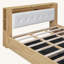 Lit plateforme avec rangement en cuir Vegan-96694418