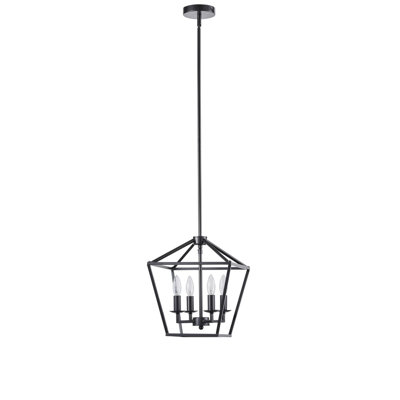 Luminaire suspendu 4 lumières Loriner
