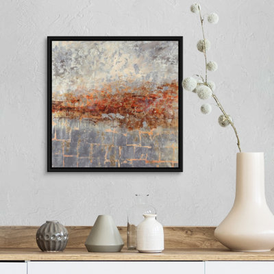 « fire lake ii », peinture sur toile