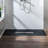 59/60" W x 31.5" D Solid Surface Shower Base, Non-Slip, Low-Profile, Curbless, Wheelchair Accessible-87073666-87073665