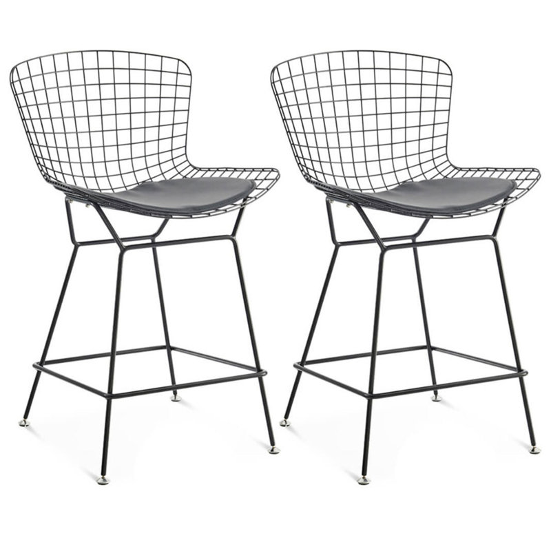 Set Of Two Bertoia Bar Stools  Frame (No Including  Table)