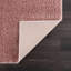 Tapis rose tissé à la machine Tacarra-885998074