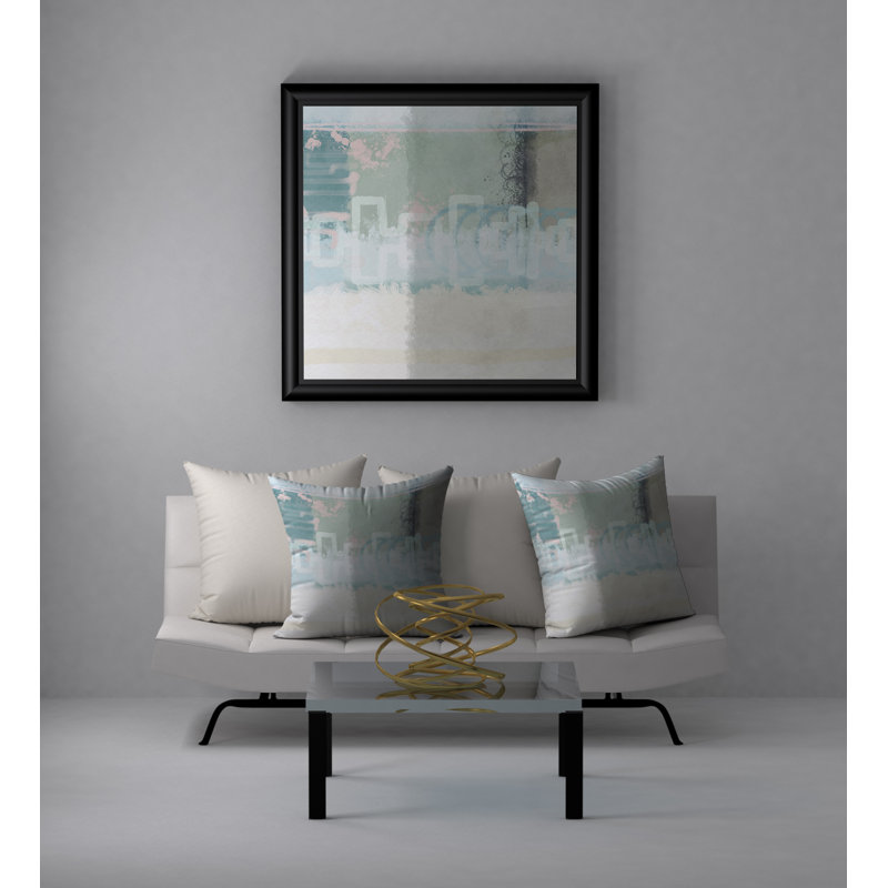 Délicieuse housse de coussin décorative carrée/insert, 18" x 18"