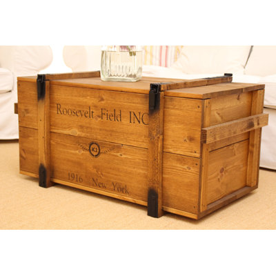 Williston Forge Lorelei Solid Wood Box