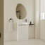 Meuble-lavabo autoportant de 23 po avec lavabo et portes à fermeture douce-676090900