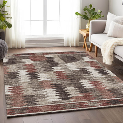 Tapis chocolat Prisco lavable à la machine de qualité supérieure