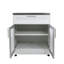 Armoire de cuisine extérieure à 1 tiroir et 2 portes Shak de Blue Sky Outdoor Living, OKCS3026WSDR1W