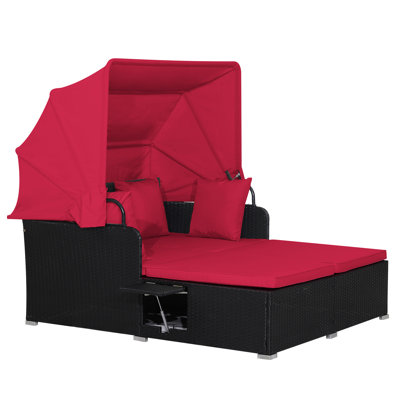 Alivio Outdoor Wicker Chaise Lounge