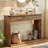 Marasco Console Table With 3 Drawers,  Narrow Entryway Table, Farmhouse Style-654135964-648581937