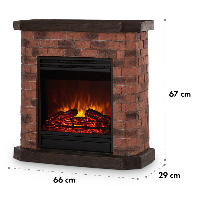 Klarstein 66cm W Electric Fireplace