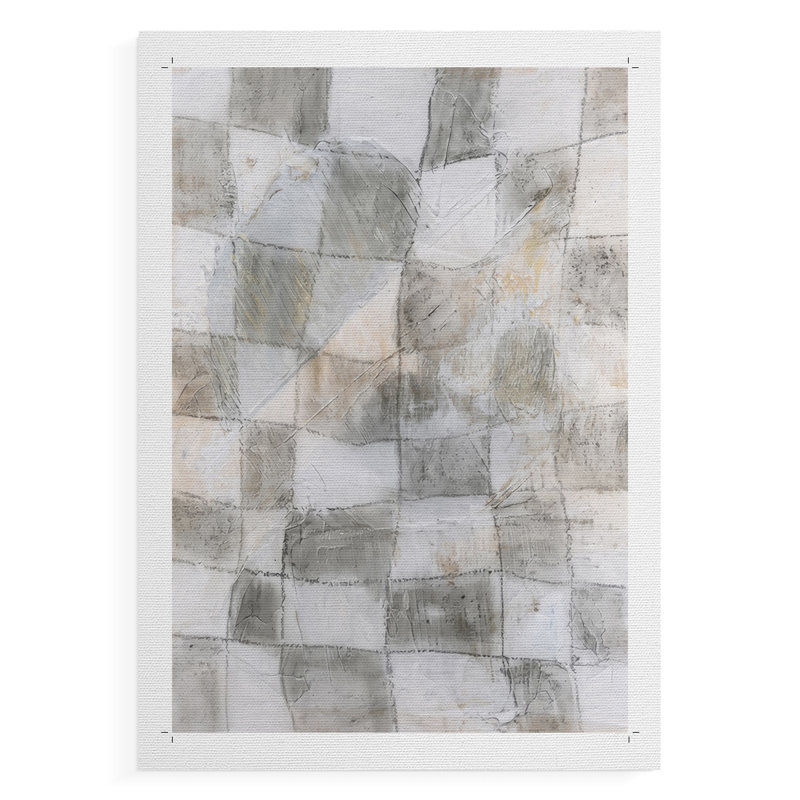 «Rustic Textile I», impression sur toile seulement - non encadrée, H 18 po x l 12 po