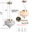 Luminaire suspendu en verre Milk