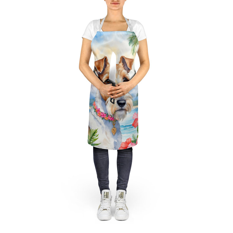 Tablier Fox Terrier Luau