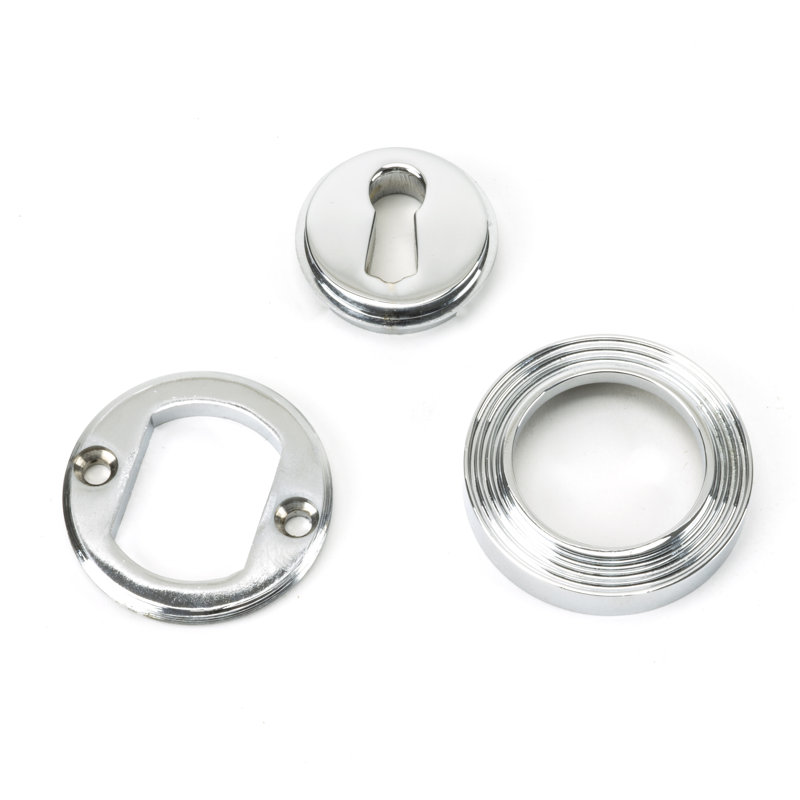 Escutcheon Door Accessory, Polished Chrome