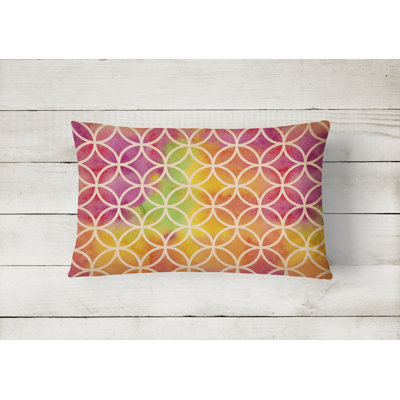Geometric Outdoor Throw Pillow