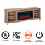 Kells 81" Electric Fireplace TV Stand-512395314