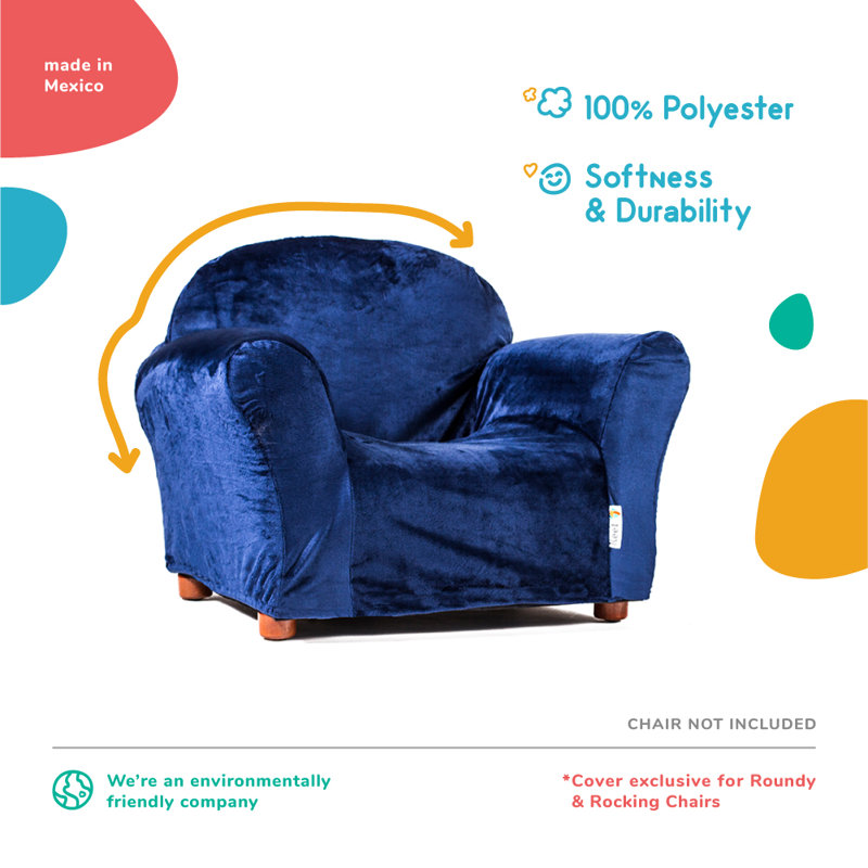 Housse pour chaise de club March Kids, Bleu marine