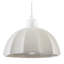 11 cm H Round Pendant Shade ( No Direct Attachment Method ) in White