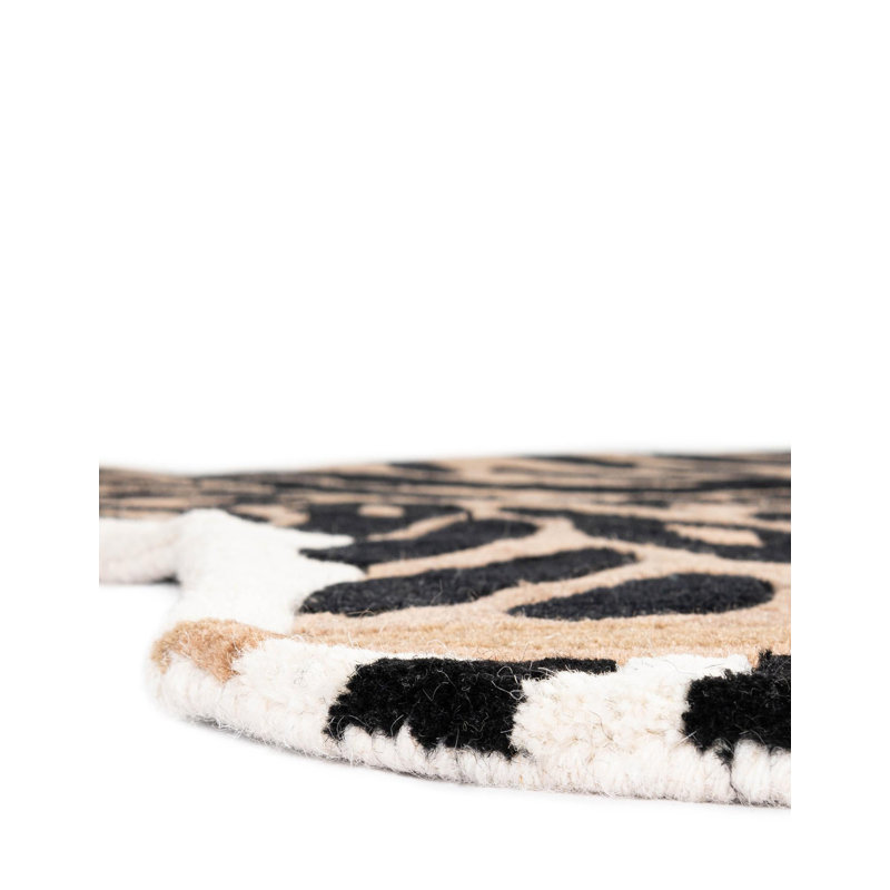 Tapis en laine pour enfants Unique Loom Tiger Playtime, Nouveauté 4 pi 1 po x 6 pi 1 po