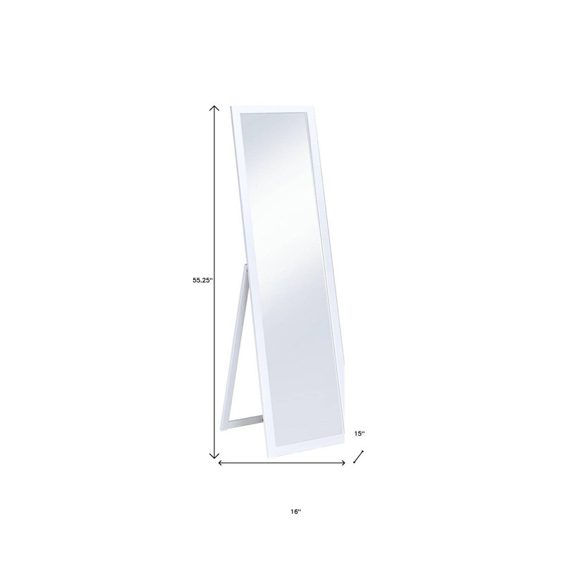 Cadre autoportant blanc de 55 po, Blanc