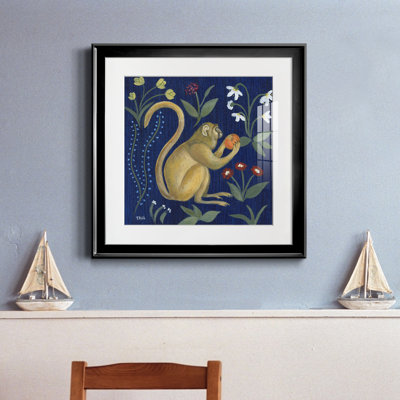 Venezia Monkey Garden I - peinture encadrée