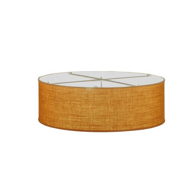 Plafonnier encastré en tissu