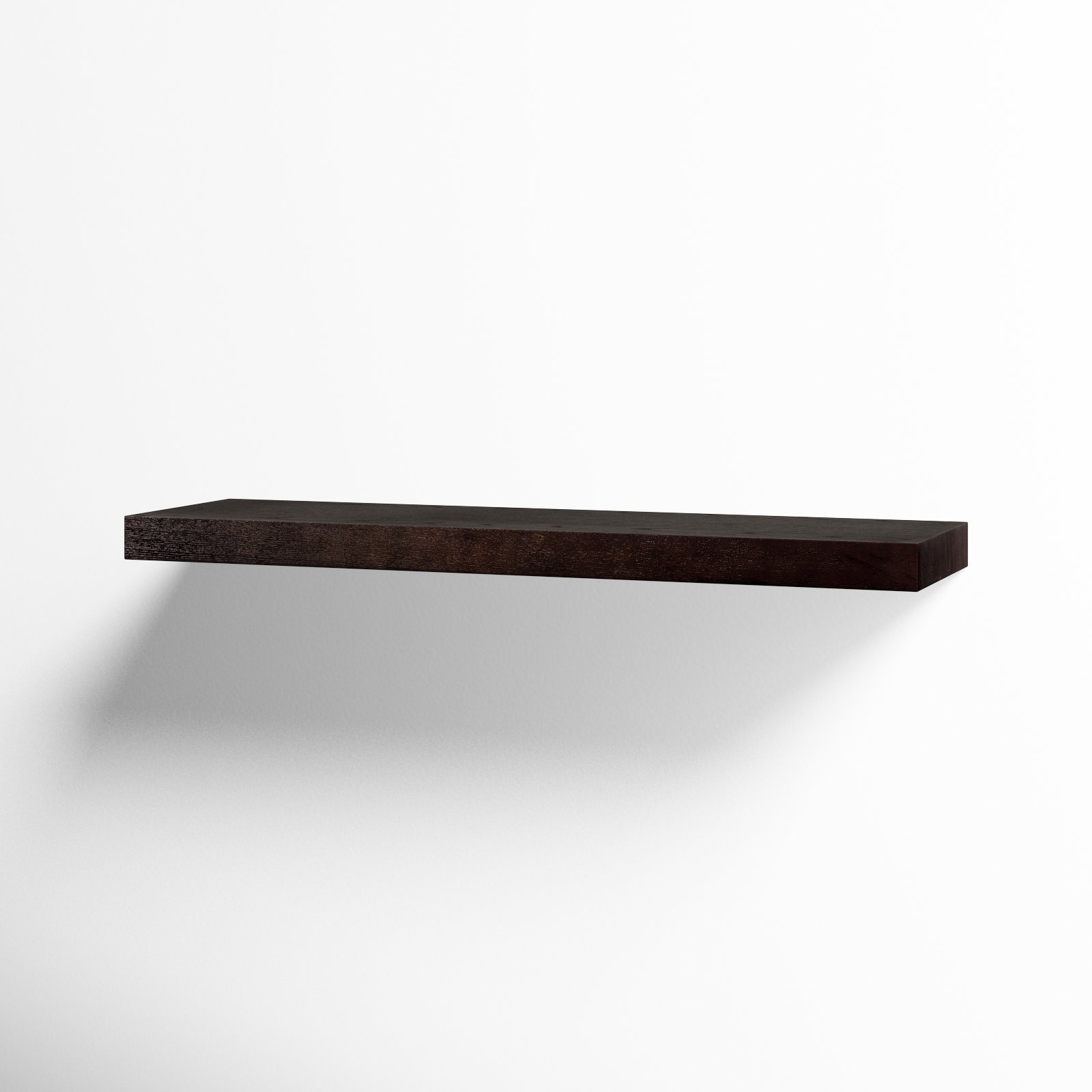 Sherice Floating Shelf, 1.97" H x 36.23" W x 10.24" D, Wenge