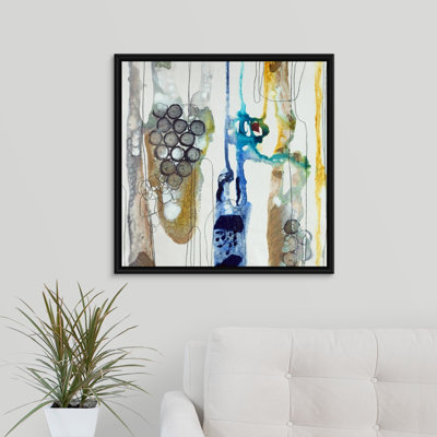 « botanique contour xiiiii », peinture sur toile