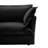 Armless Upholstered Sofa, Modular Sectional Sofa With Reversible Ottoman