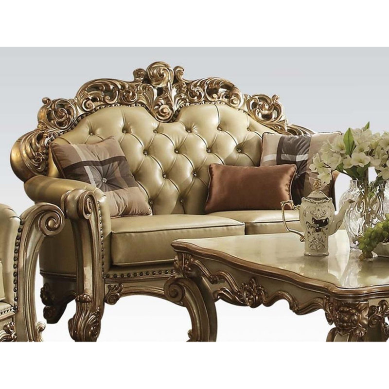 Phyllis 70'' Faux Leather Loveseat