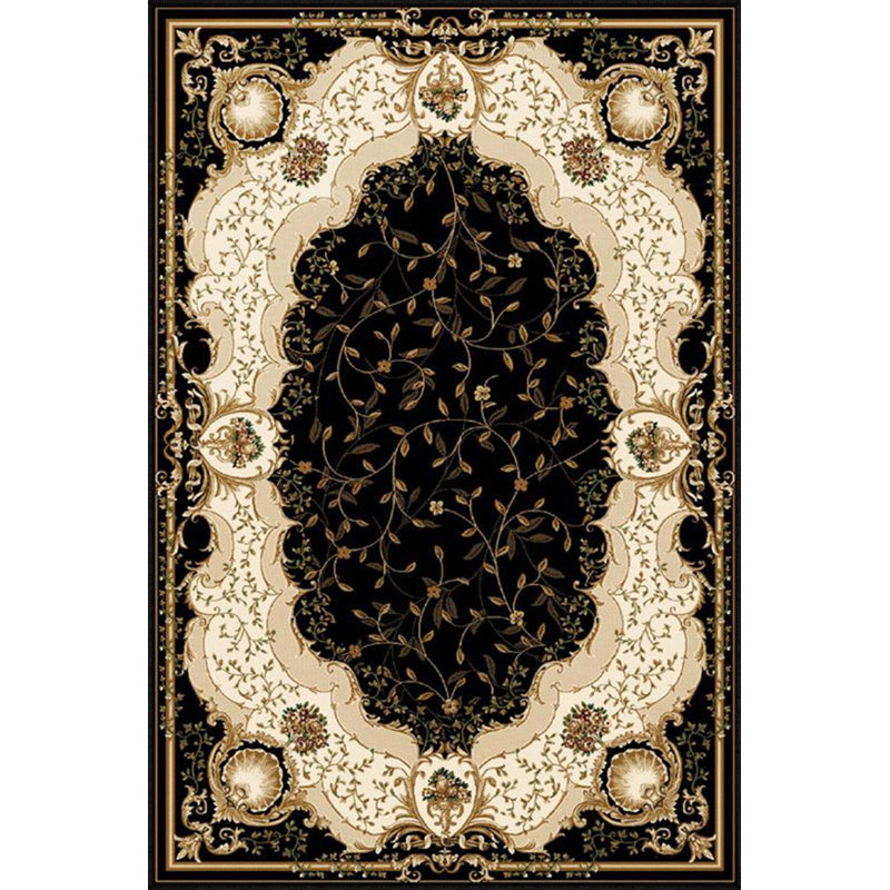 Tapis décoratif géométrique lavable à motif géométrique moderne, Tapis de couloir 4 pi 11 po x 9 pi 10 po inclus