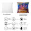 Carré, couleur Fusion V - coussin décoratif imprimé moderne-60159355