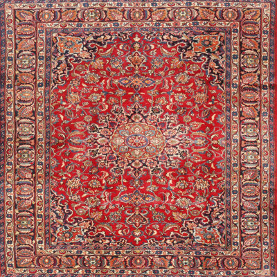 Tapis de style oriental rouge