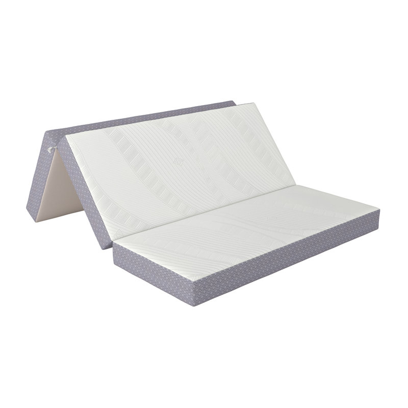  Matelas pliant en mousse viscoélastique CoolSoft, Grand lit, 6"