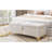 Elegant Upholstered Storage Ottoman,Storage Bench With Metal Legs For Bedroom,Living Room,Fully Assembled Except Legs,Beige