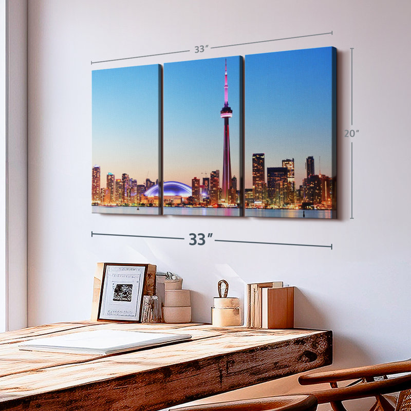 " Toronto ", 20" H x 33" W