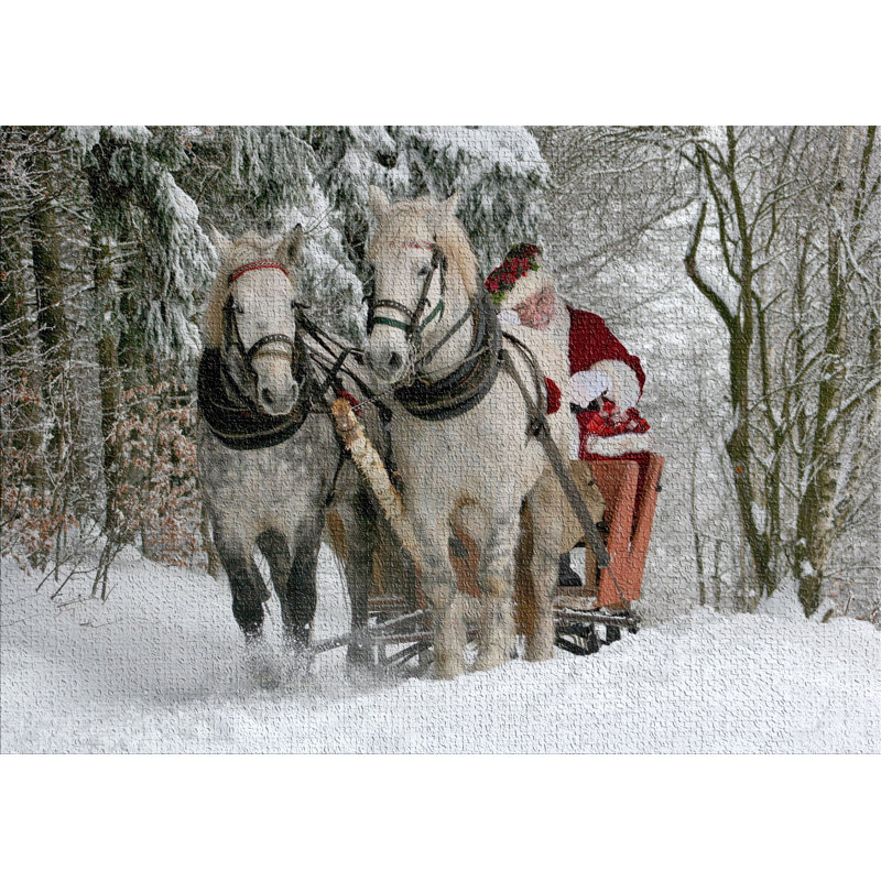 Tapis gris noël, Rectangle 2 pi x 5 pi