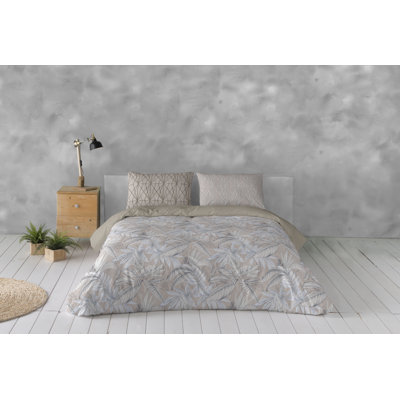 Ensemble de housse de couette en coton 3 pièces Calatea King (l 106 po x L 92 po)