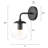 Cournoyer Armed Sconce-642575624-642575622
