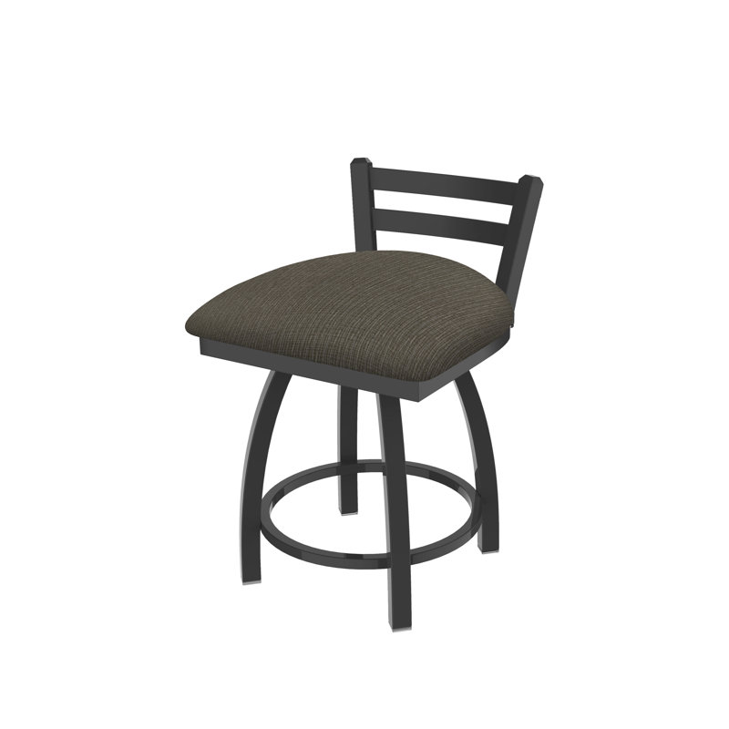 Tabouret de coiffeuse Jackie, Tissu - graphique calice, Étain