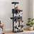 Timmins 78.3" Multi-Level Cat Tree with Cat Scratching Posts, Warm Cat Condo For Indoors-820771274