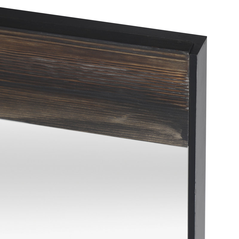Miroir pleine longueur Missiah, Brun foncé