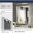 Miroir de vanité Stemn encadré / Miroir d'appoint-95756115-95979821