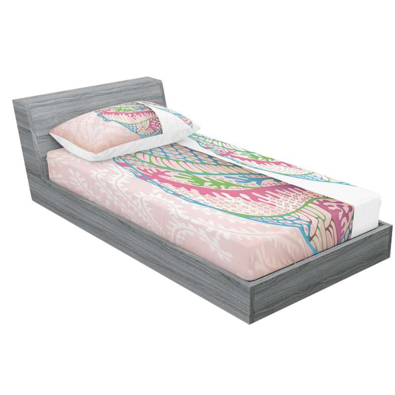 Microfiber Sheet Set, Twin XL Sheet Set with Fitted Sheet