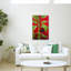 « tropical palm ii », reproduction d’art sur toile tendue-12228104