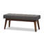 Polyester Upholstered Bench-593335022